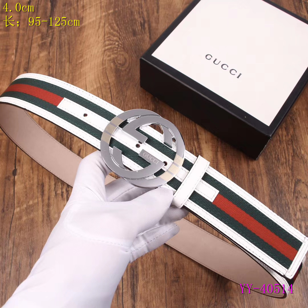 Gucci Belts 4.0CM Width 054
